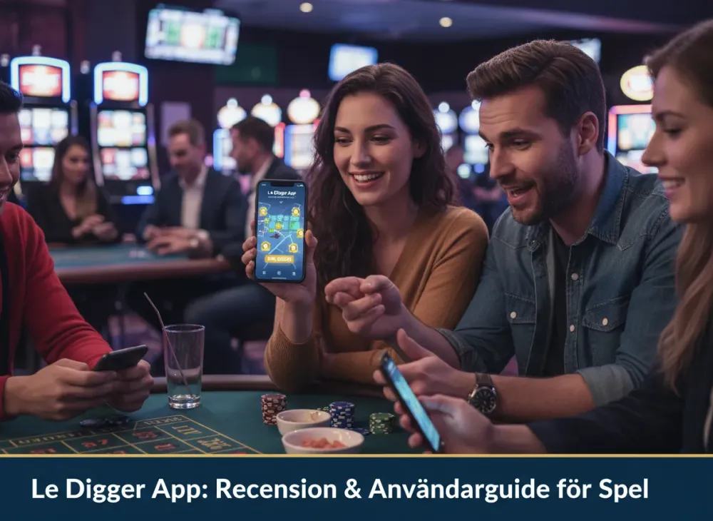 Le digger app recension och användarguide för spel