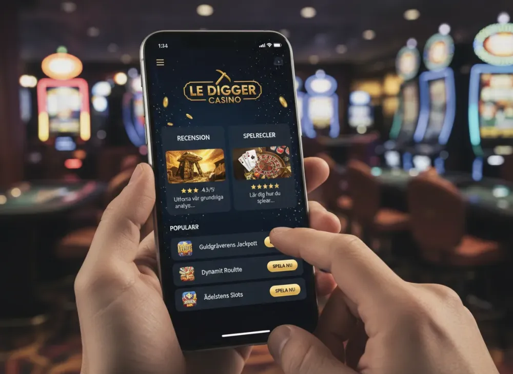 Le digger recension och spelregler för kasinon