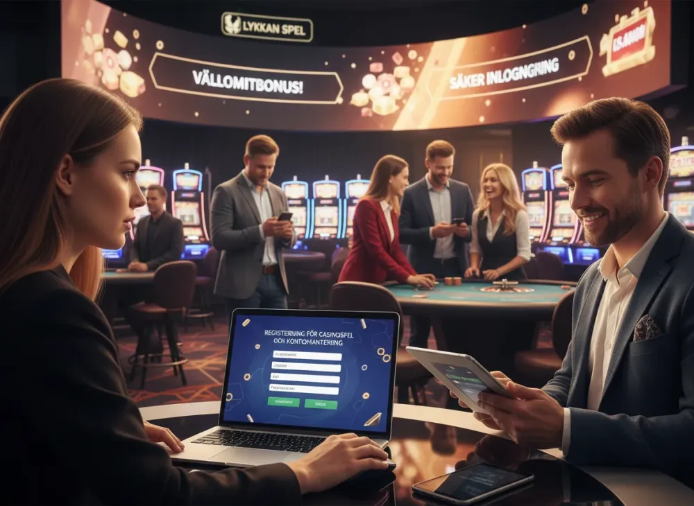 Le digger registrering för casinospel och kontohantering